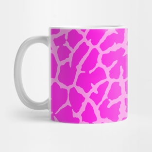 Pink Giraffe Print Mug